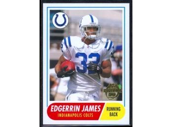 2005 Topps Football Edgerrin James 50 Years #TB13 Indianapolis Colts