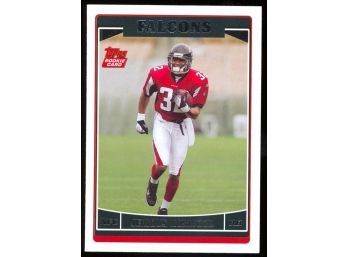2006 Topps Football Jerious Norwood Rookie Card #349 Atlanta Falcons RC