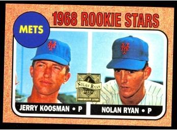 1999 Topps Baseball Reprint Nolan Ryan Jerry Koosman 1968 New York Mets Rookie Stars #177 HOF
