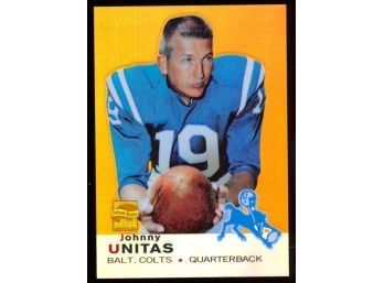 2000 Topps Chrome Football Johnny Unitas Refractor #25 Indianapolis Colts HOF