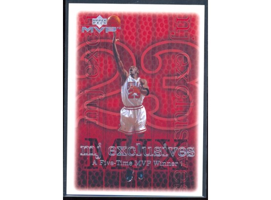 1999 Upper Deck MVP Basketball Michael Jordan #187 Chicago Bulls HOF