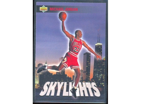 1993 Upper Deck Basketball Michael Jordan Skylights #466 Chicago Bulls HOF