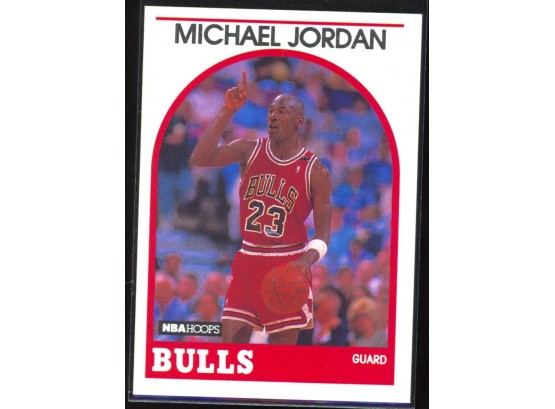 1989 NBA Hoops Michael Jordan #200 Chicago Bulls HOF