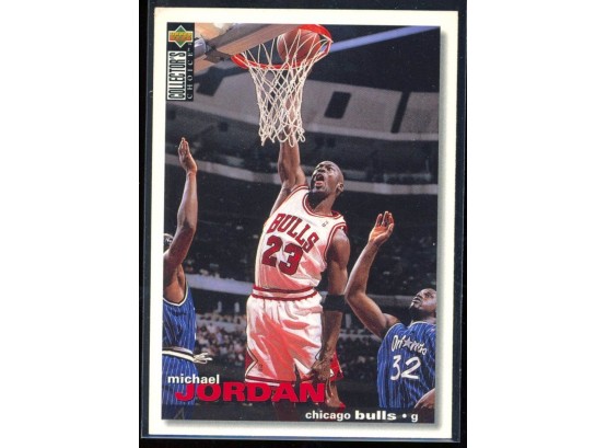 1995 Upper Deck Collectors Choice Basketball Michael Jordan #45 Chicago Bulls HOF
