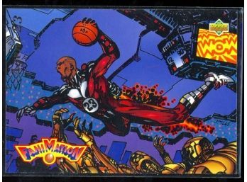 1992 Upper Deck Basketball Michael Jordan Fanimation #506 Chicago Bulls HOF