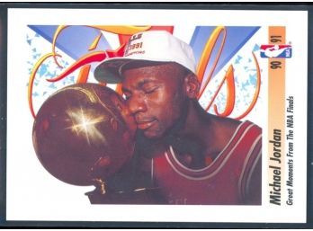 1991 Skybox Basketball Michael Jordan #334 Chicago Bulls HOF