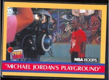 1990 NBA Hoops Michael Jordan's Playground #382 Chicago Bulls HOF