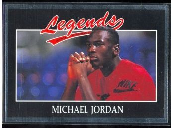 1991 Legends Magazine Michael Jordan's Legends #11 Chicago Bulls HOF