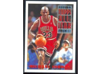 1993 Topps Basketball Michael Jordan All-star 1st Team #101 Chicago Bulls HOF