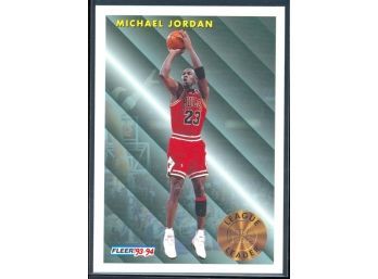 1993 Fleer Basketball Michael Jordan #224 Chicago Bulls HOF