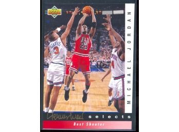 1992 Upper Deck Jerry West Basketball Michael Jordan #JW1 Chicago Bulls HOF