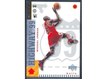 1998 Upper Deck Basketball Michael Jordan 'highway 99' #290 Chicago Bulls HOF