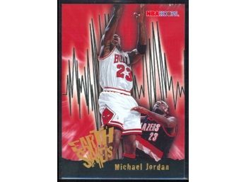 1995 NBA Hoops Michael Jordan Earth Shakers #358 Chicago Bulls HOF