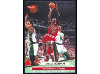 1992 Fleer Ultra Basketball Michael Jordan #27 Chicago Bulls HOF