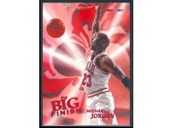 1996 NBA Hoops Michael Jordan 'the Big Finish' #176 Chicago Bulls HOF