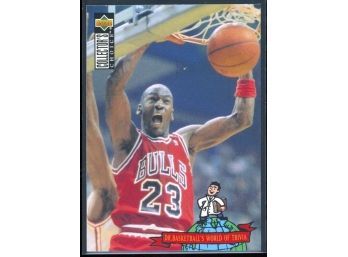 1994 Upper Deck Collectors Choice Basketball Michael Jordan #402 Chicago Bulls HOF