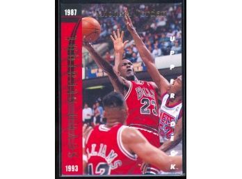 1993 Upper Deck Basketball Michael Jordan Wilt Chamberlain #SP3 76ers Bulls HOF