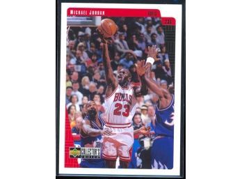 1998 Upper Deck Collectors Choice Basketball Michael Jordan #CB6 Chicago Bulls HOF