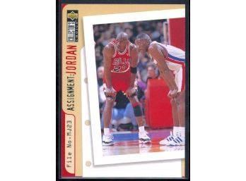 1996 Upper Deck Collectors Choice Basketball Joe Dumars 'assignment Jordan' #363 HOF