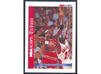 1993 NBA Hoops Basketball Michael Jordan Tribune #TR1 Chicago Bulls HOF