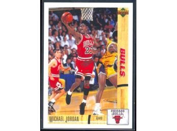 1991 Upper Deck Basketball Michael Jordan #38 Chicago Bulls HOF
