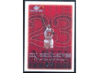 1999 Upper Deck MVP Basketball Michael Jordan #187 Chicago Bulls HOF