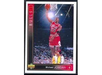 1993 Upper Deck Basketball Michael Jordan #23 Chicago Bulls HOF