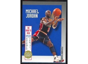 1992 Skybox Basketball Michael Jordan Olympic Team #USA11 Chicago Bulls HOF