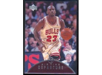 1997 Upper Deck Basketball Michael Jordan Air Time #AT8 Chicago Bulls HOF