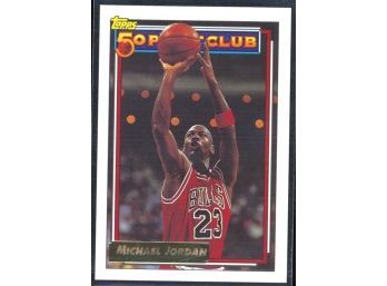 1992 Topps Gold Basketball Michael Jordan #205 Chicago Bulls HOF