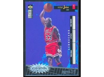 1996 Upper Deck Collectors Choice Basketball Michael Jordan You Crash The Game #C30 Chicago Bulls HOF