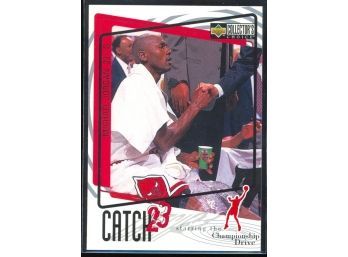 1997 Upper Deck Collectors Choice Basketball Michael Jordan Catch 23 #189 Chicago Bulls HOF