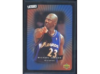 2003 Upper Deck Victory Basketball Michael Jordan #100 Washington Wizards HOF