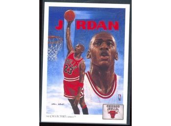 1991 Upper Deck Basketball Michael Jordan Chicago Bulls Checklist #75 HOF