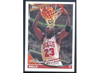 1993 Topps Basketball Michael Jordan #23 Chicago Bulls HOF
