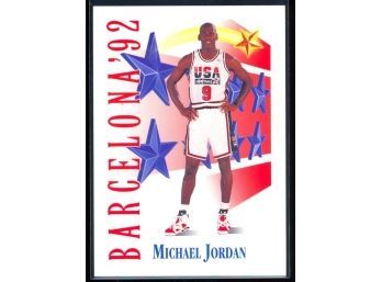 1991 Skybox Basketball Michael Jordan USA #534 Chicago Bulls HOF