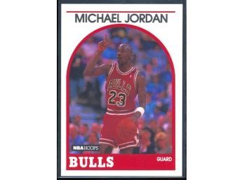 1989 NBA Hoops Michael Jordan #200 Chicago Bulls HOF