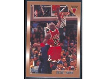 1998 Topps Basketball Michael Jordan #77 Chicago Bulls HOF