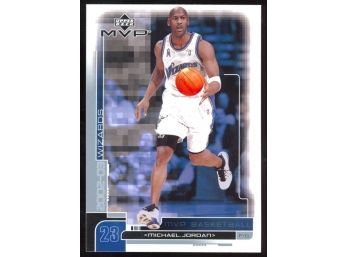 2002 Upper Deck MVP Basketball Michael Jordan #184 Washington Wizards HOF