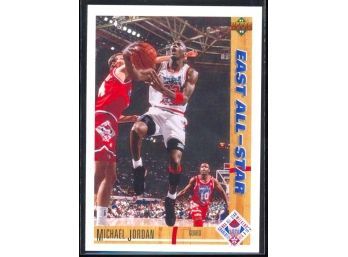 1991 Upper Deck Basketball Michael Jordan East All-star #69 Chicago Bulls HOF