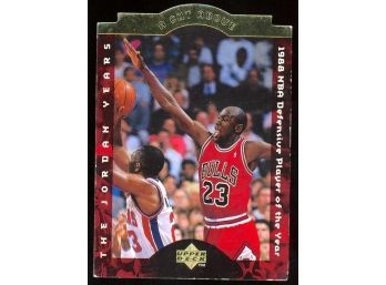 1996 Upper Deck Basketball Michael Jordan A Cut Above Die Cut #CA4 Chicago Bulls HOF