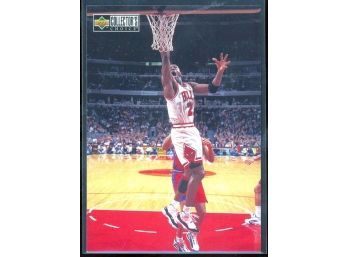 1997 Upper Deck Collectors Choice Basketball Michael Jordan 'michaels Magic' #388 Chicago Bulls HOF