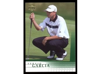 2001 Upper Deck Golf Sergio Garcia Rookie Card #3 RC
