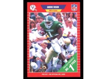 1989 NFL Pro Set Andre Rison #497 Colts