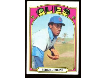 1972 Topps Fergie Jenkins #410 Chicago Cubs