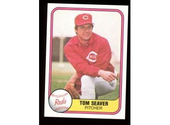 1981 Fleer Tom Seaver #200 Reds HOF