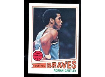 1977 Topps Basketball Adrien Dantley Rookie Card #56 Buffalo Braves RC HOF