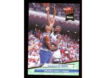 1993 Fleer Ultra Rookie Shaquille O'Neal #328 Orlando Magic