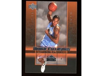 2003-04 Upper Deck Rookie Exclusives Carmelo Anthony #3 Denver Nuggets