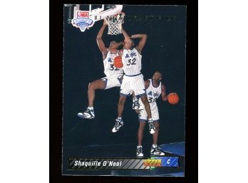 1993 Upper Deck Shaquille O'Neal NBA Draft Picks #1 Orland Magic